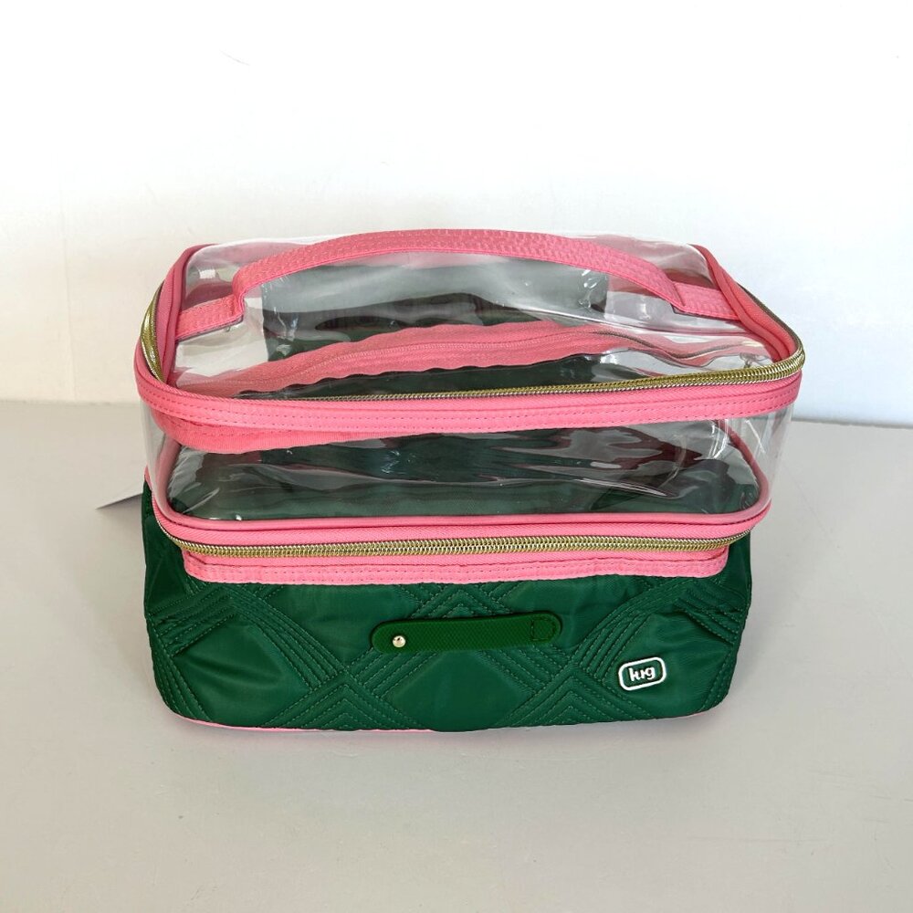 Wicked x Lug Whoosh Clearview Cosmetic Case Green/Pink - Picture 5 of 11